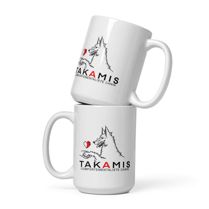 Takamis - Mug Blanc Brillant