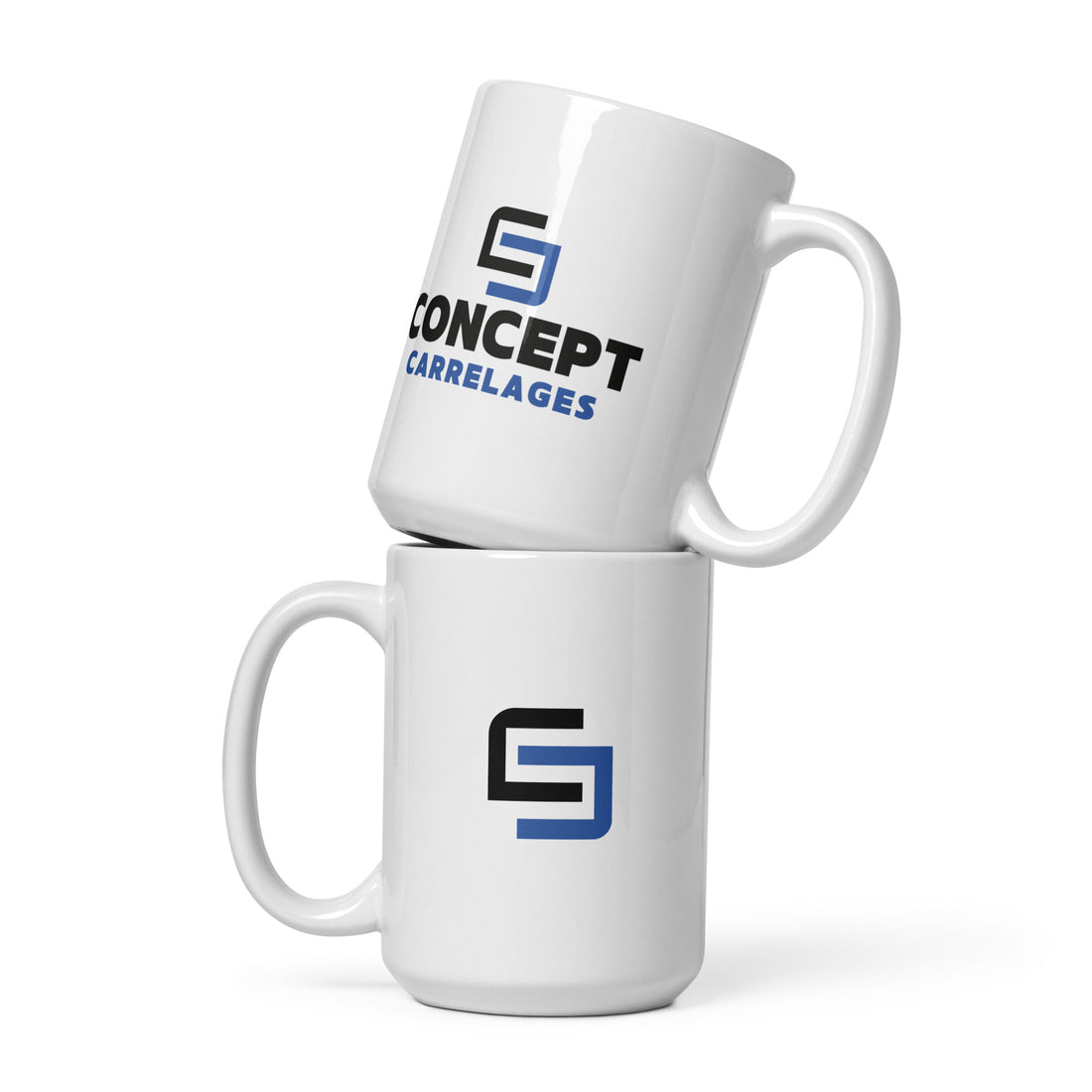 Concept Carrelages - Mug Blanc Brillant