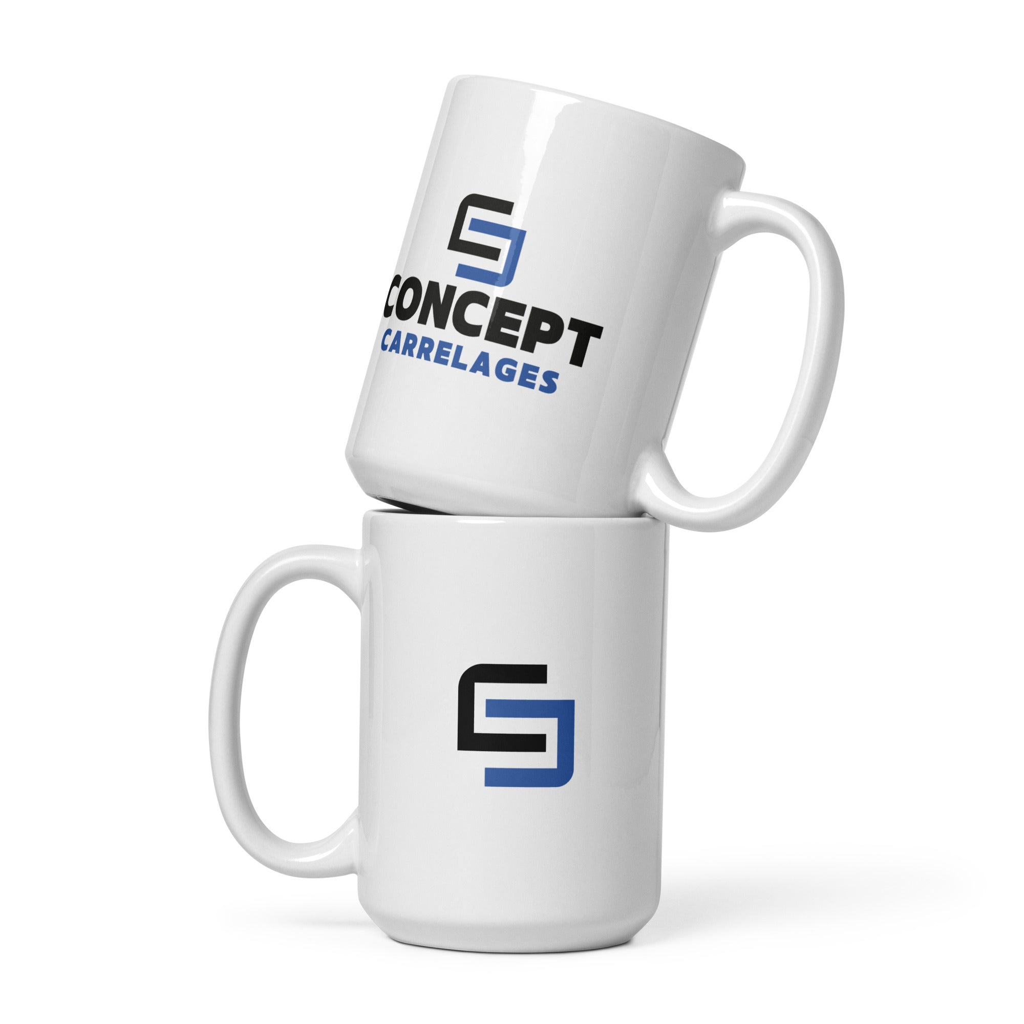 Concept Carrelages - Mug Blanc Brillant