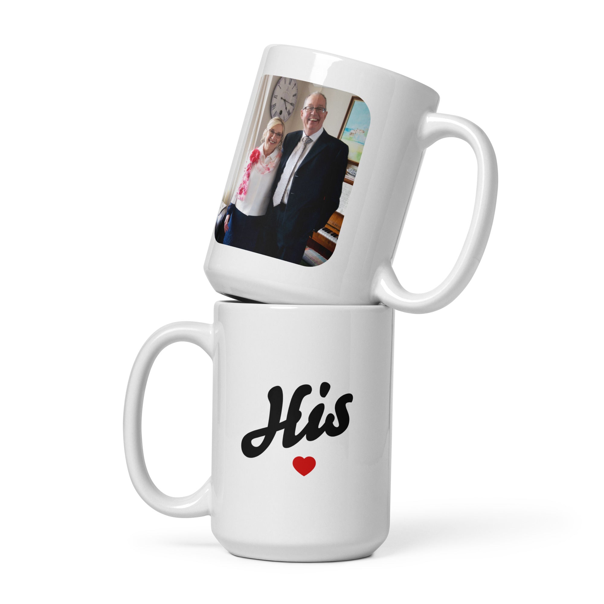 His - Perso - Mug Blanc Brillant