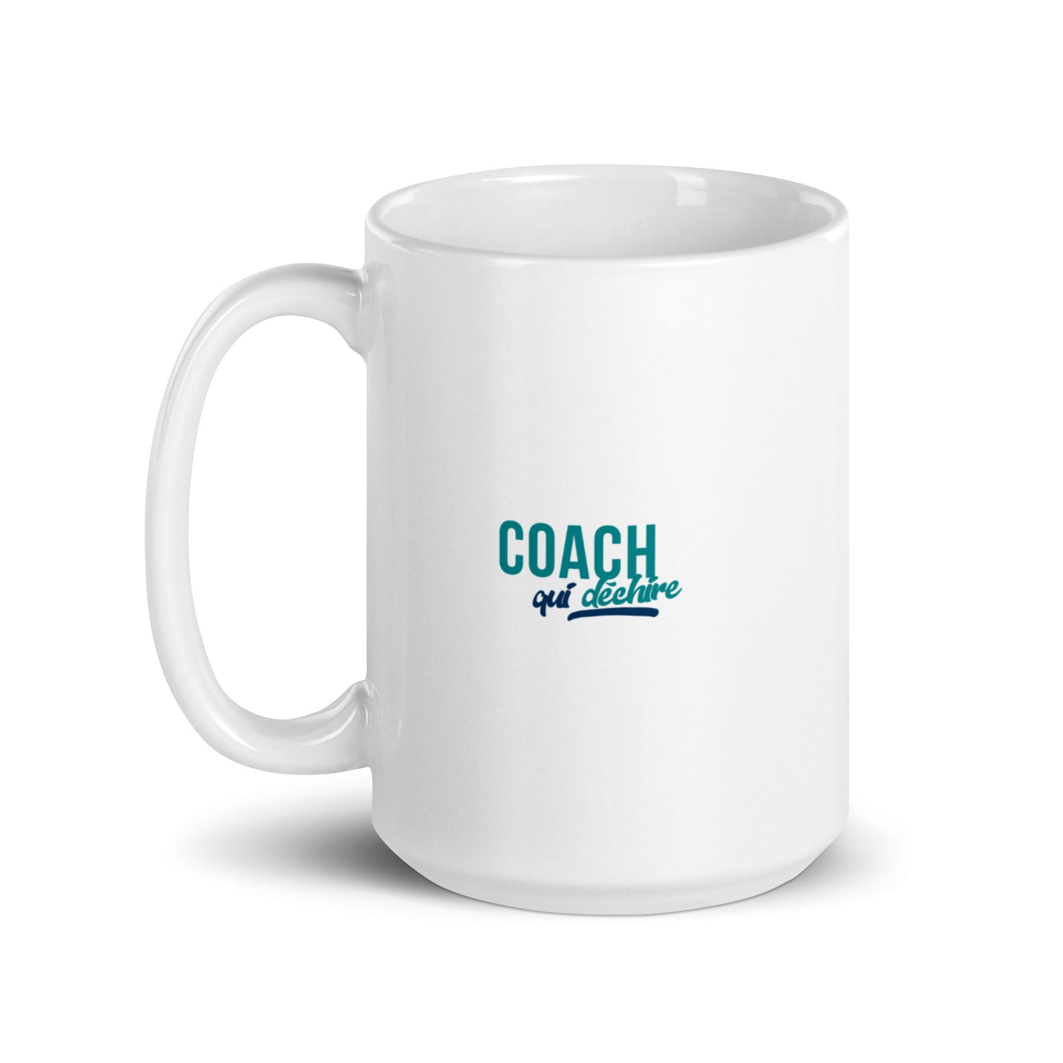 Coach qui déchire - Homme - Mug Blanc Brillant