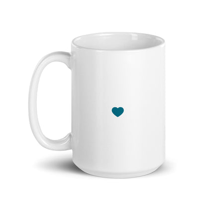 Grand-mère qui déchire - Mug Blanc Brillant