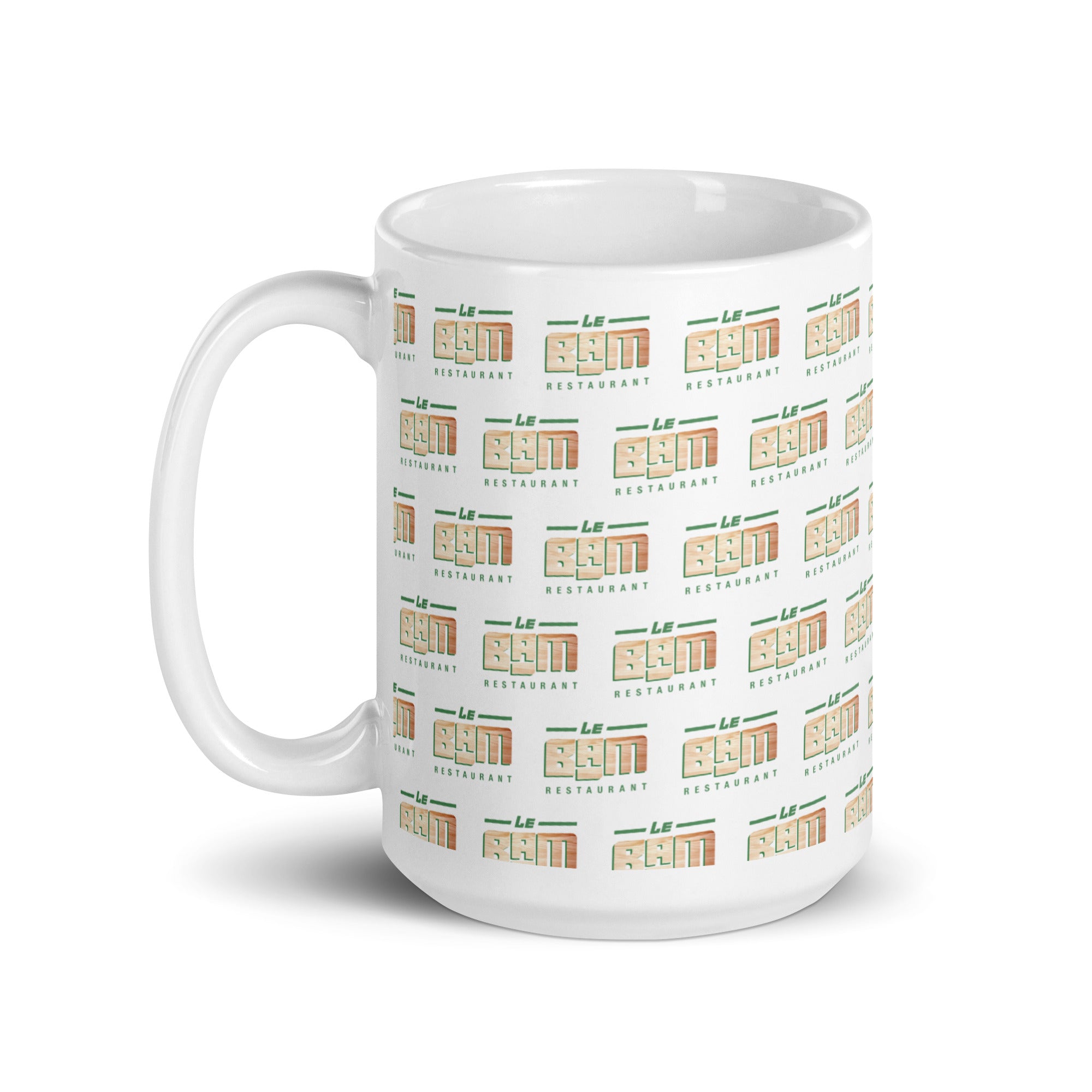 Le BAM - Mosaique - Mug Blanc Brillant