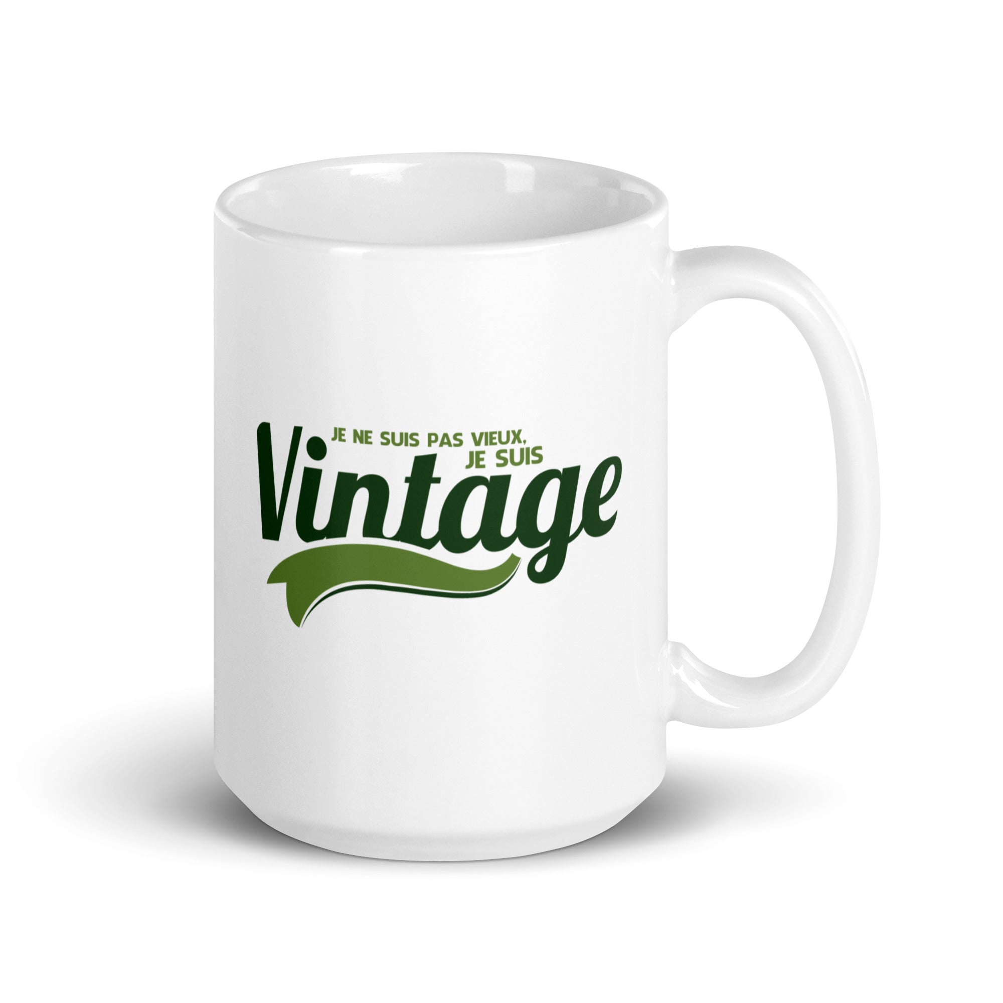 Je suis pas vieux - Mug Blanc Brillant