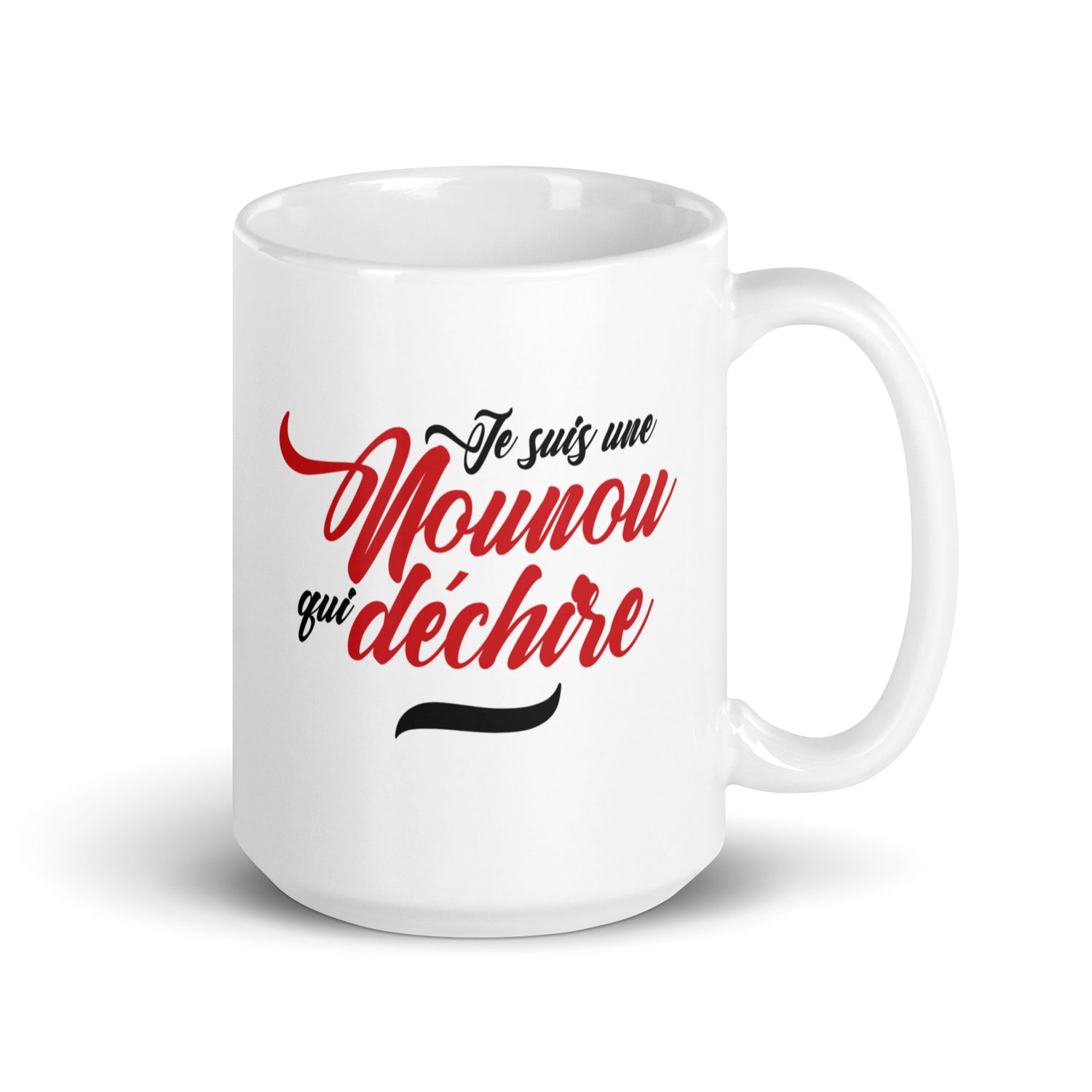 Nounou qui déchire - Mug Blanc Brillant