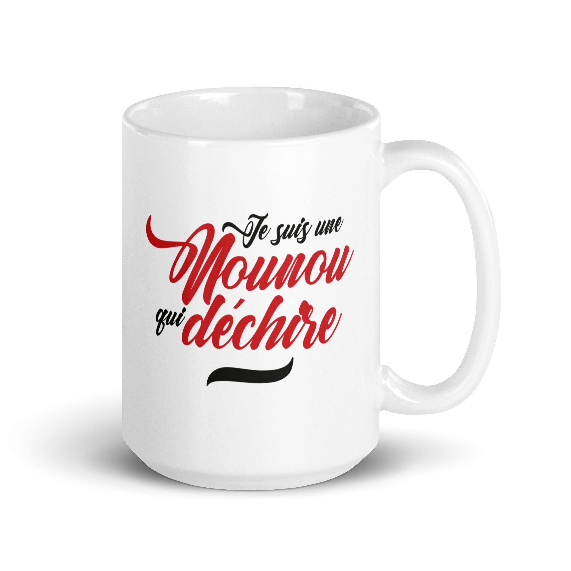 Nounou qui déchire - Mug Blanc Brillant