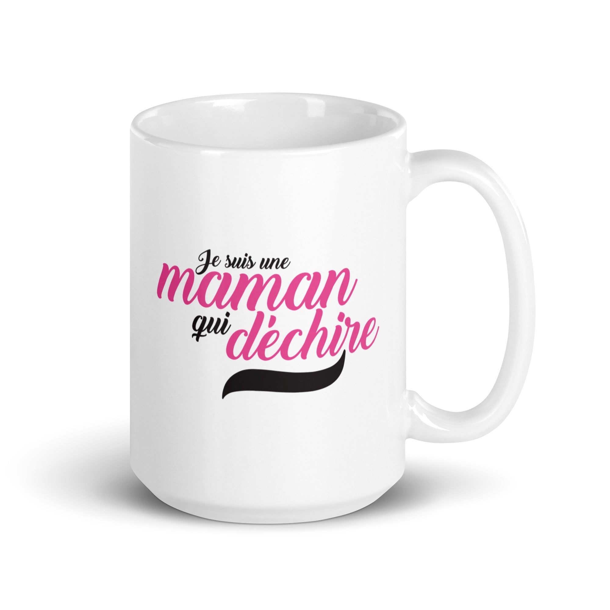 Maman qui déchire - Mug Blanc Brillant