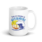 Vitamine Sea - Mug Blanc Brillant