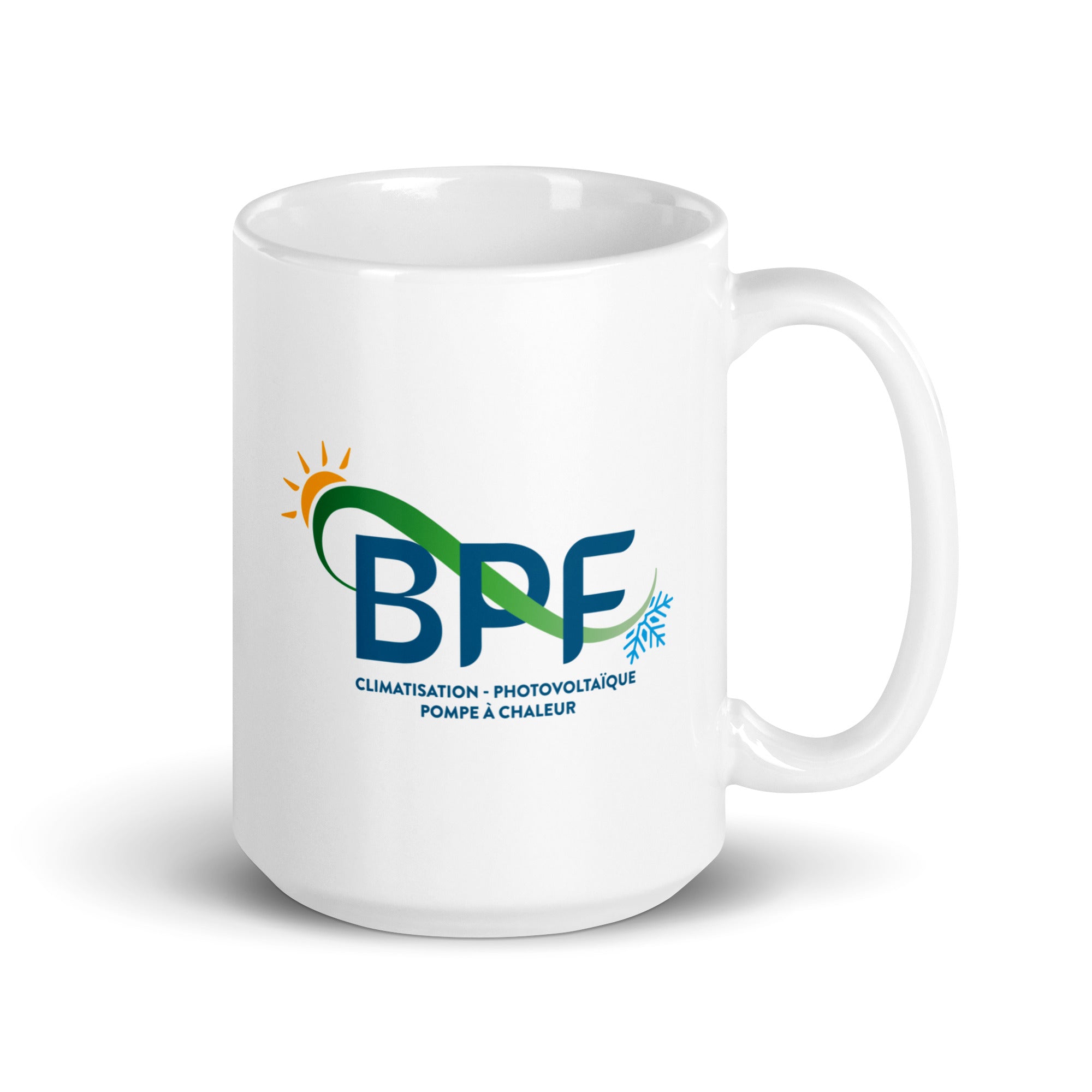 BPF - Mug Blanc Brillant