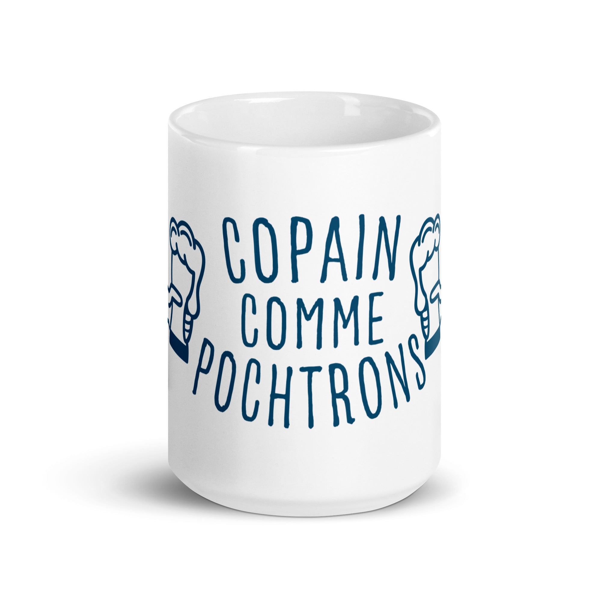 Copains comme pochtrons - Mug Blanc Brillant