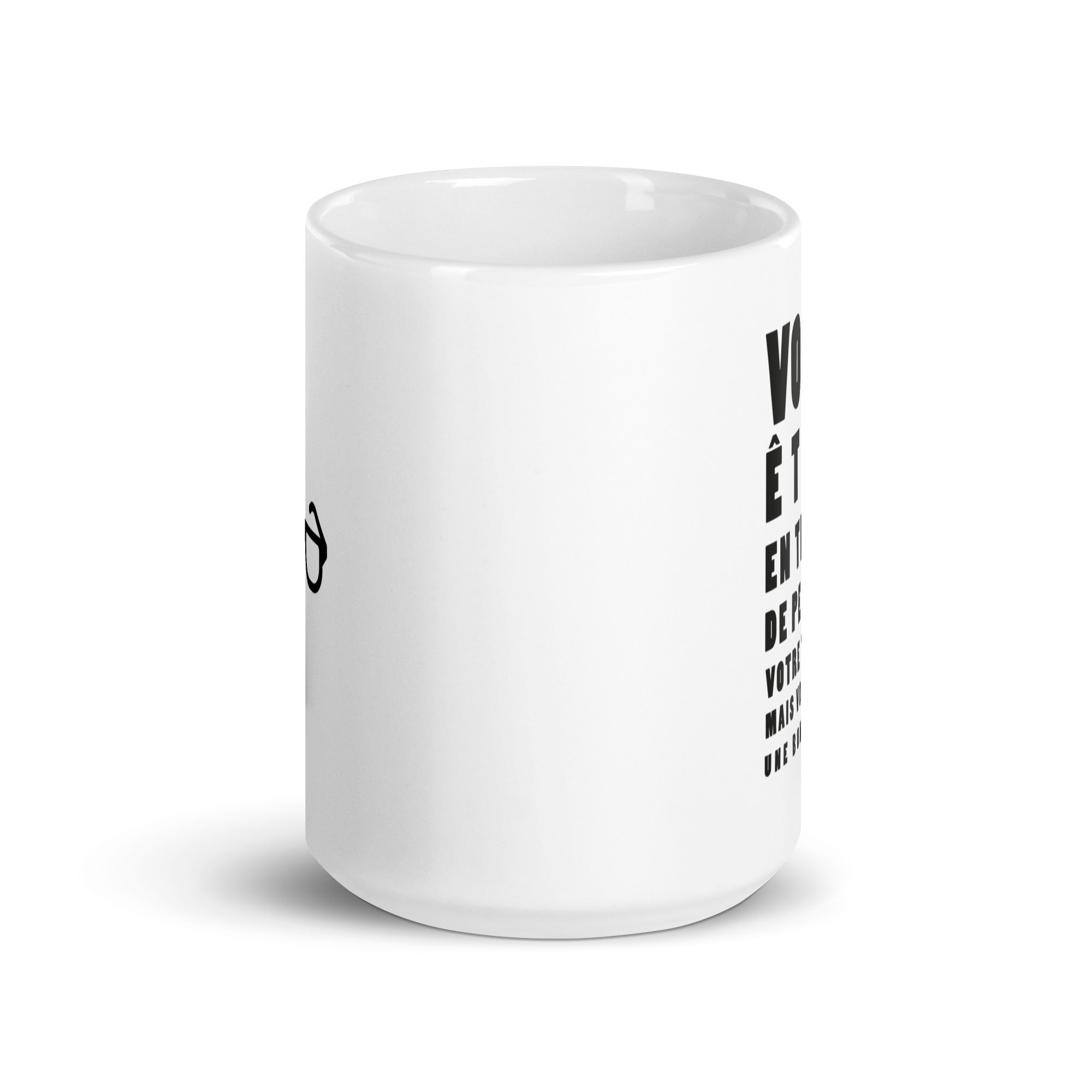 Bonne vue - Mug Blanc Brillant