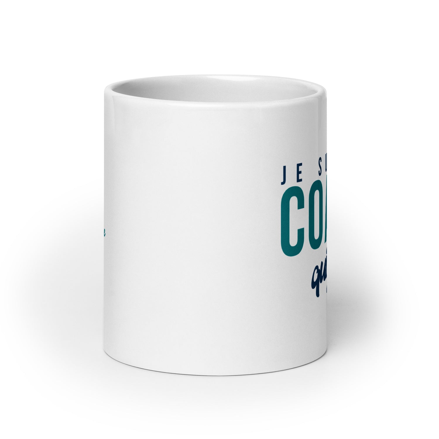 Coach qui déchire - Homme - Mug Blanc Brillant