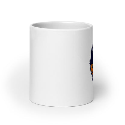 Mamy aventurière - Mug Blanc Brillant
