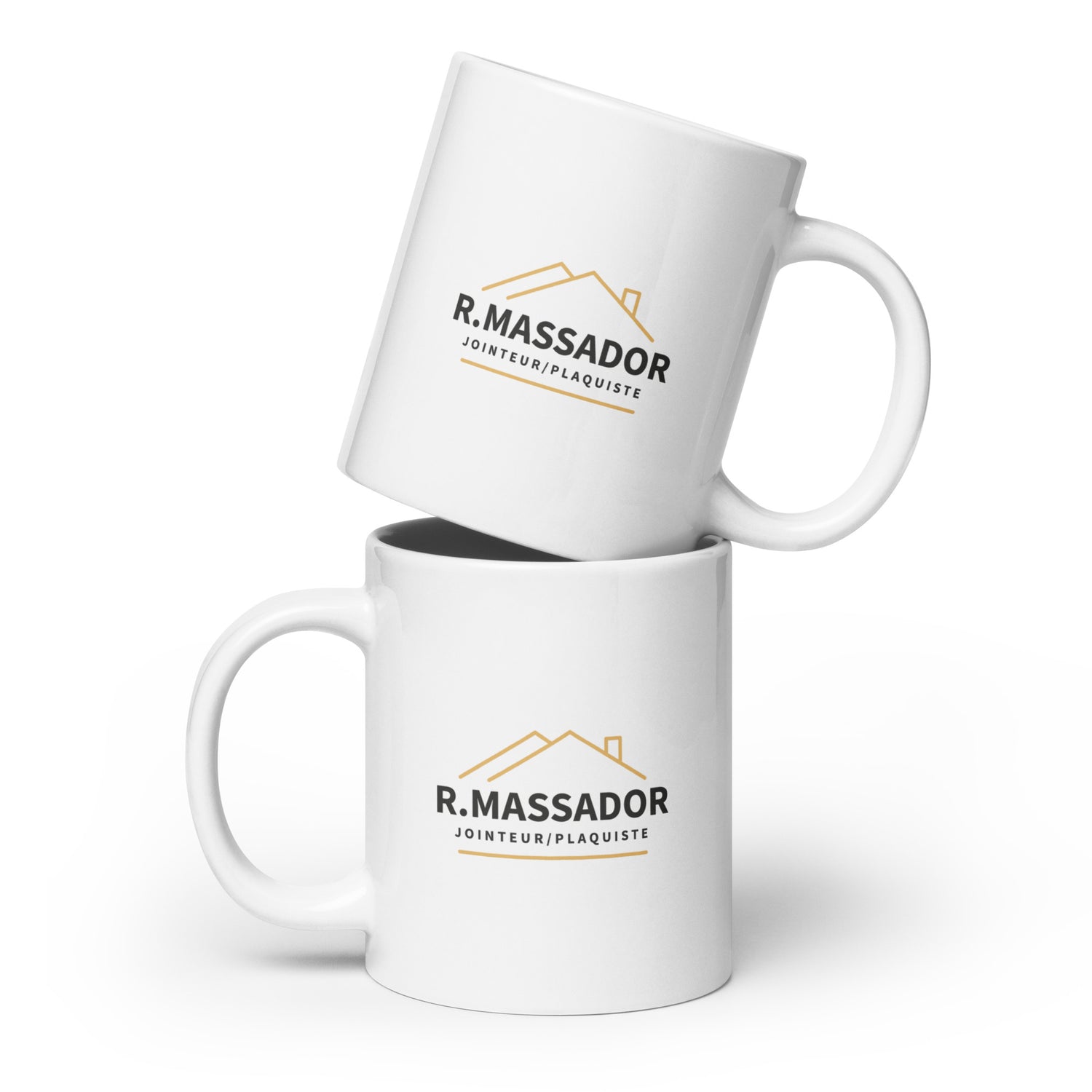 R. Massador - Mug Blanc Brillant