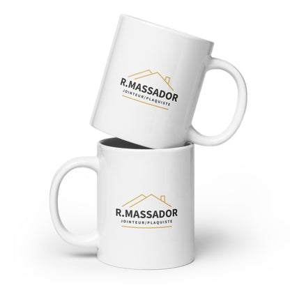 R. Massador - Mug Blanc Brillant
