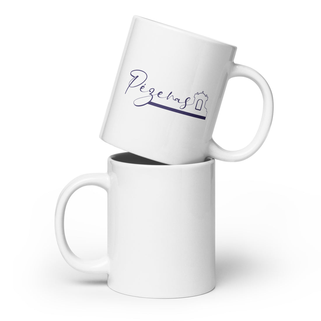 Mairie de Pézenas - Mug Blanc Brillant