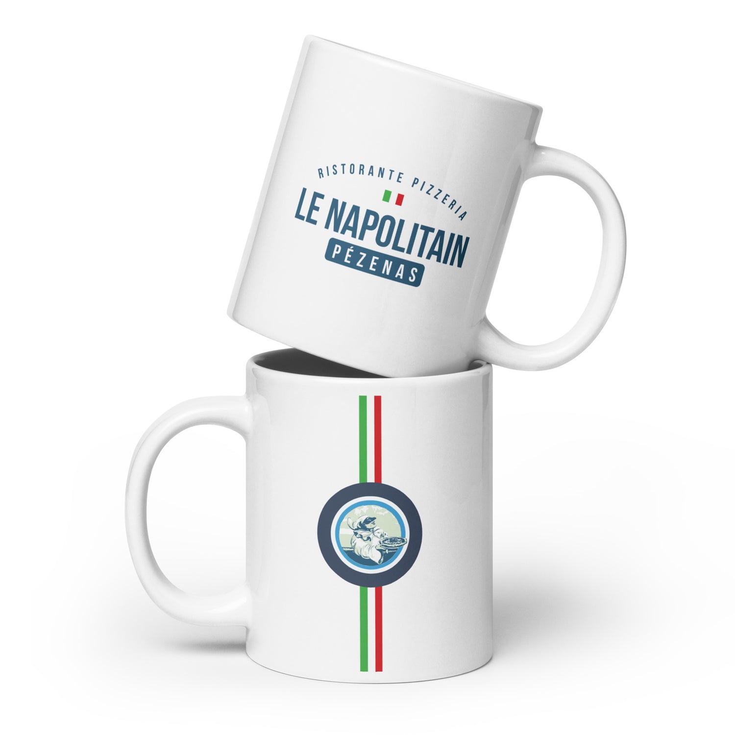 Le Napolitain - Mug Blanc Brillant
