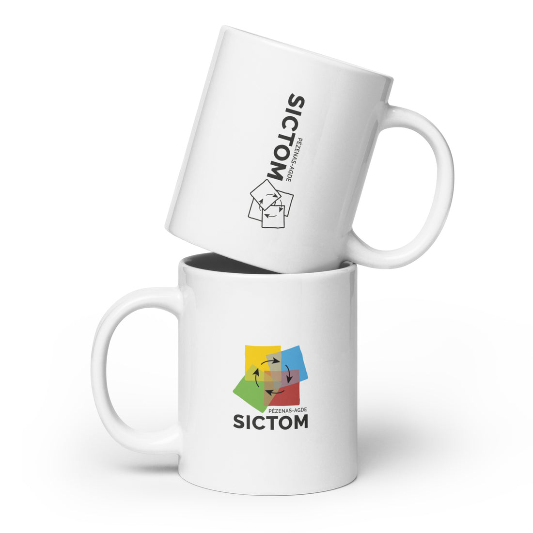 Sictom - Mug Blanc Brillant