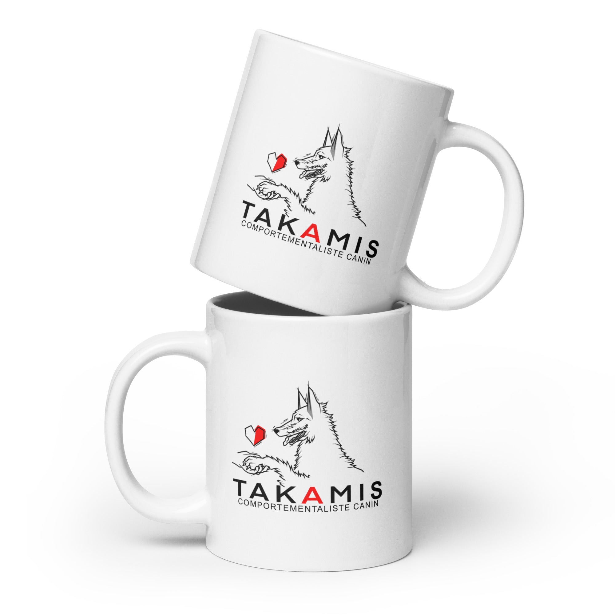 Takamis - Mug Blanc Brillant