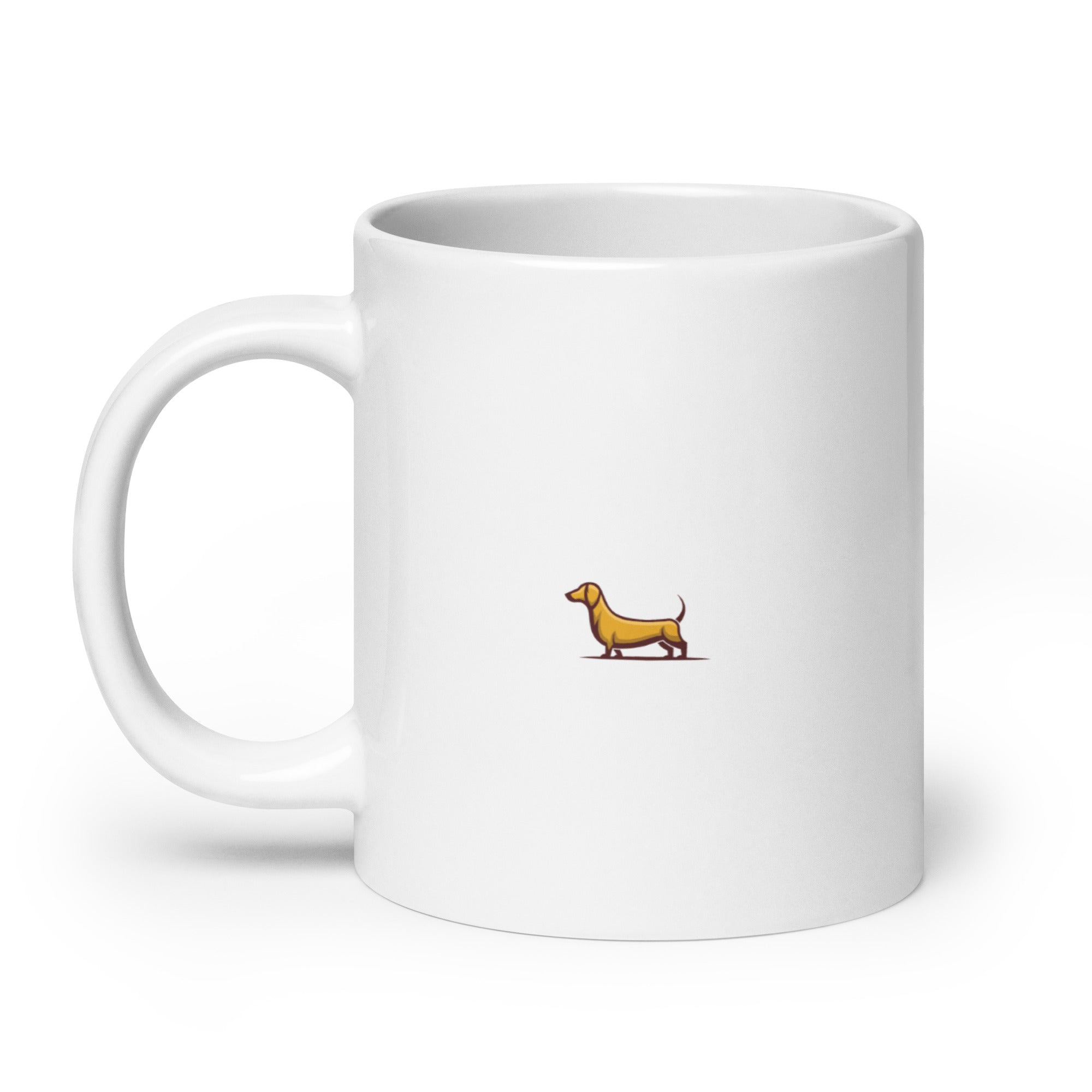 Chien Saucisse - Mug Blanc Brillant