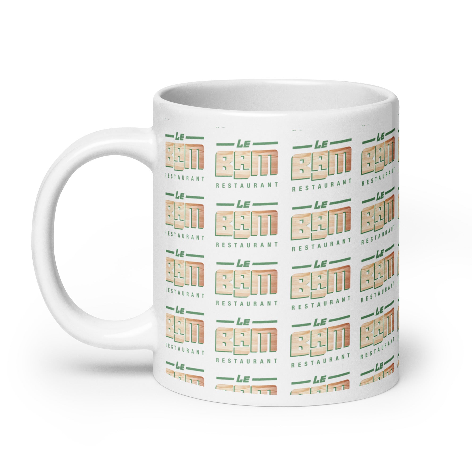 Le BAM - Mosaique - Mug Blanc Brillant