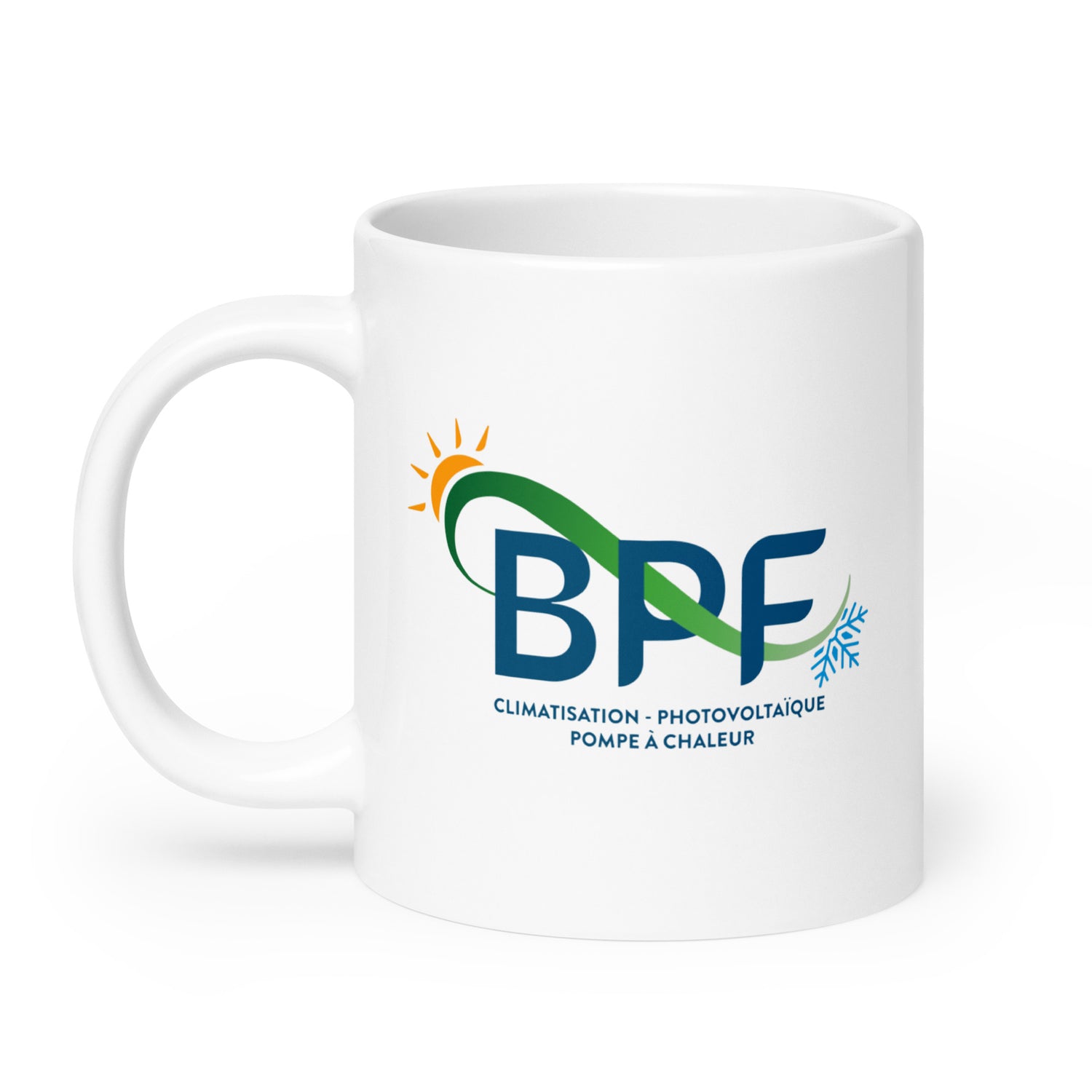 BPF - Mug Blanc Brillant