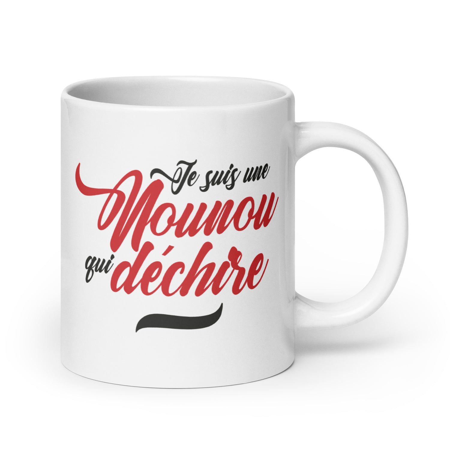Nounou qui déchire - Mug Blanc Brillant