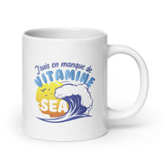 Vitamine Sea - Mug Blanc Brillant