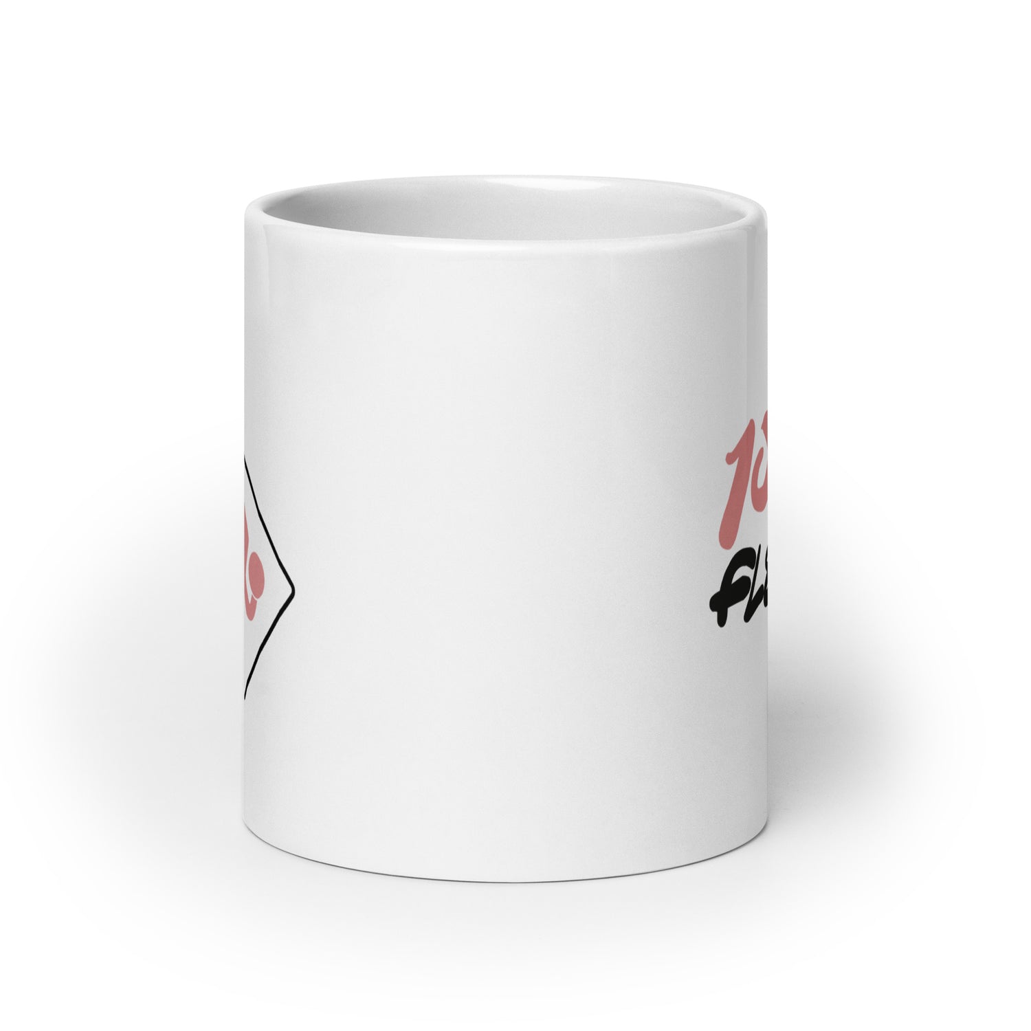 100% Flemme - Mug Blanc Brillant