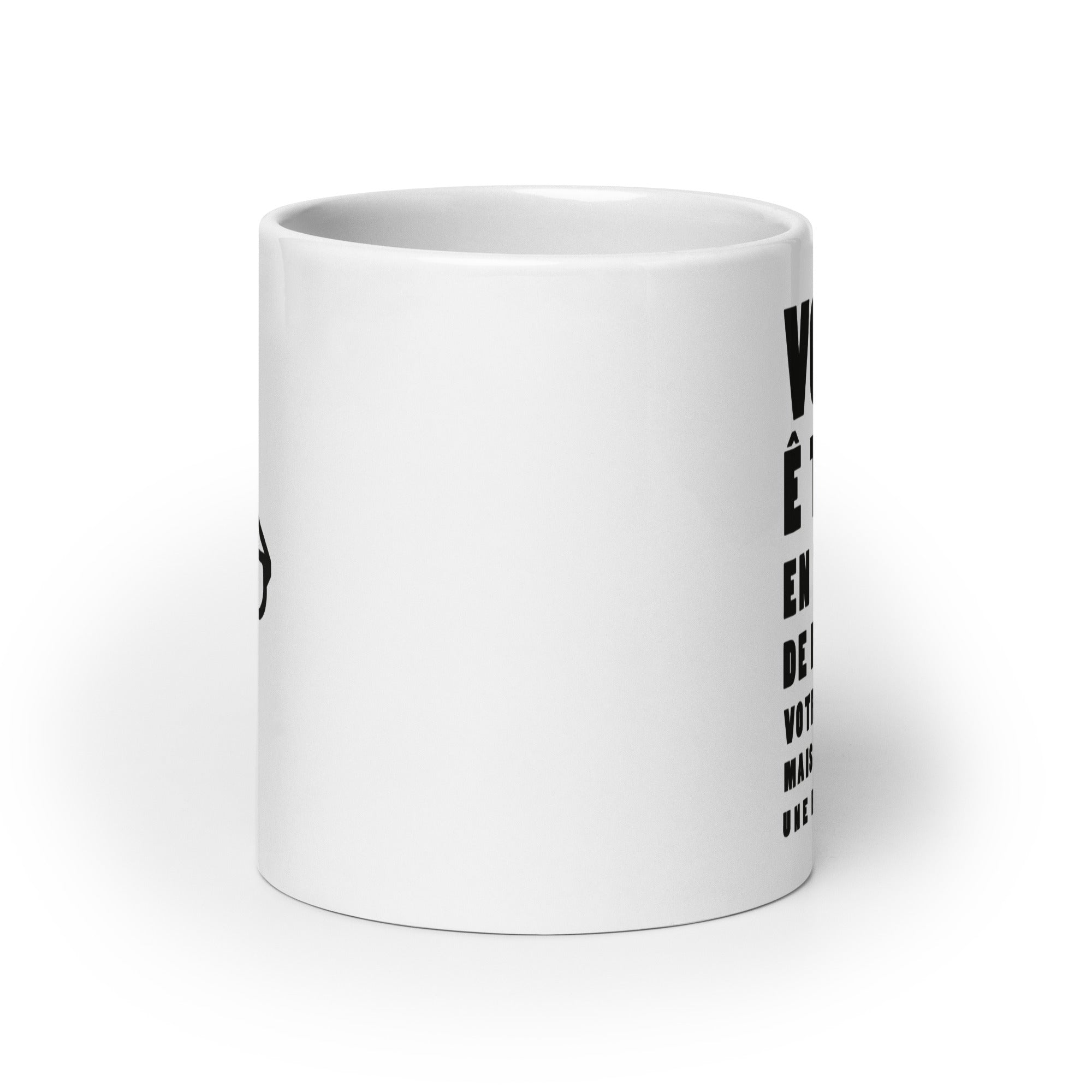 Bonne vue - Mug Blanc Brillant