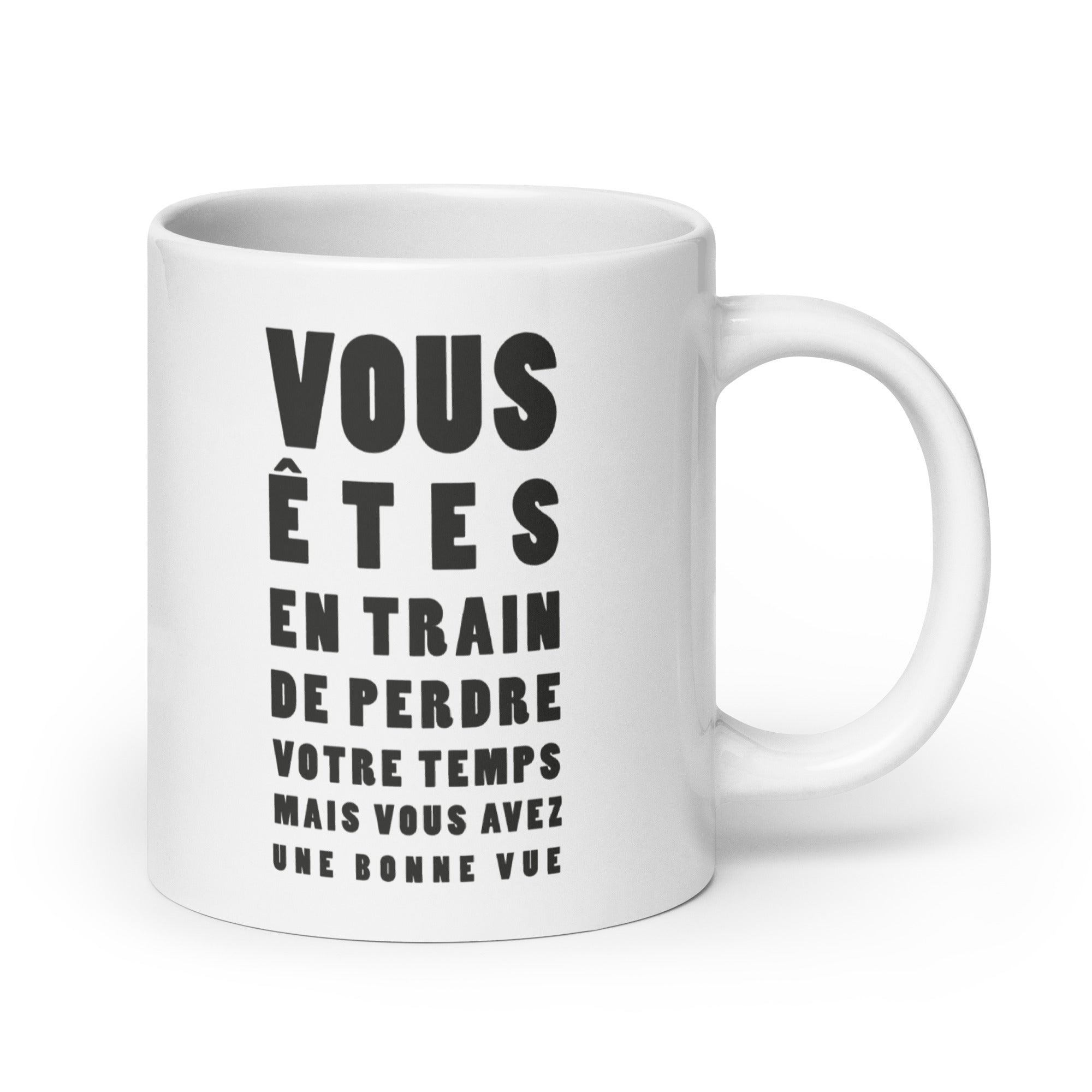 Bonne vue - Mug Blanc Brillant