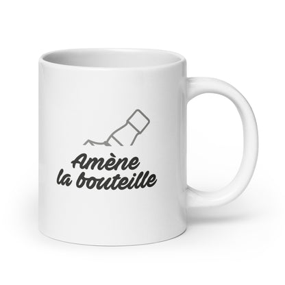 Au nom du verre - Mug Blanc Brillant