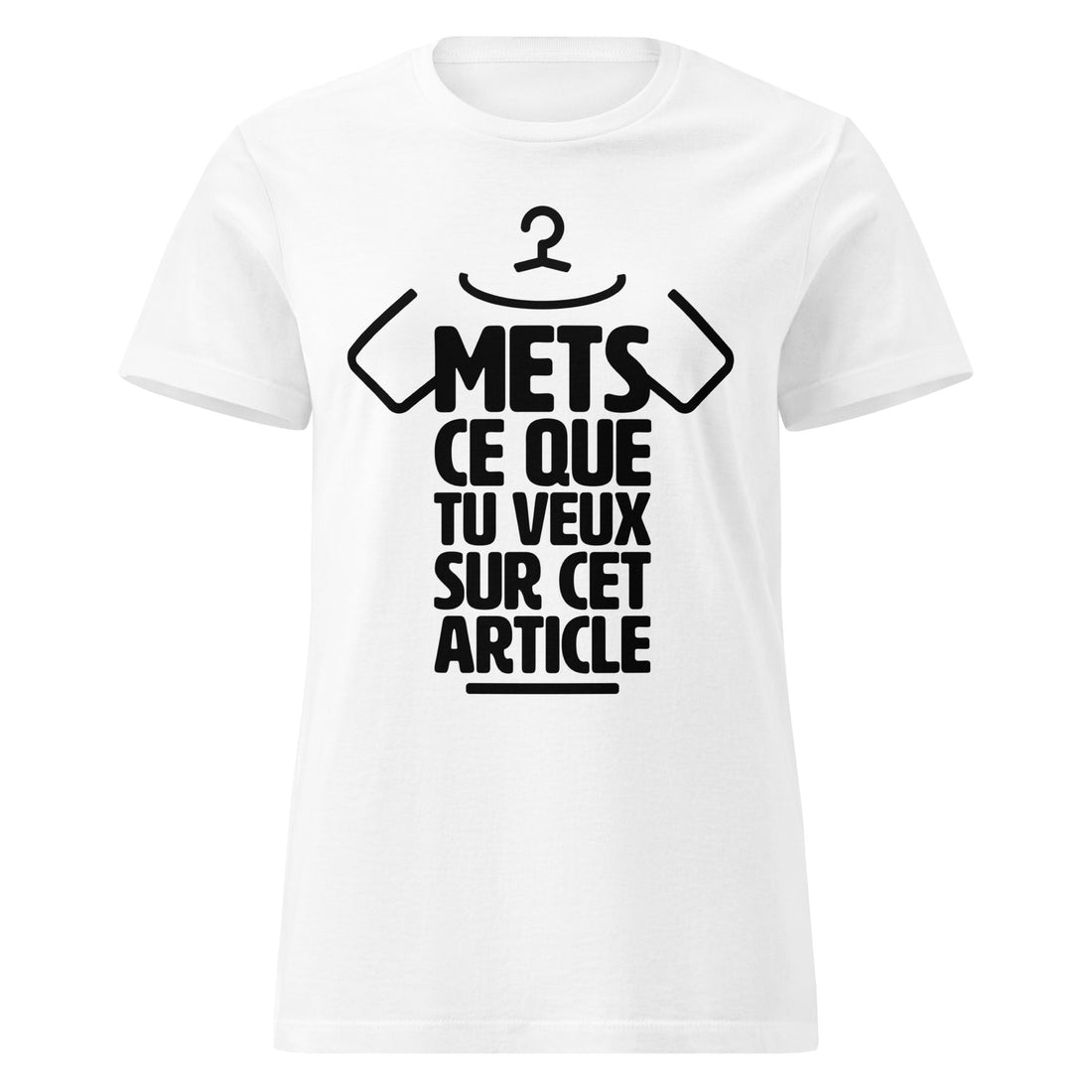 T-shirt femme classique personnalisable