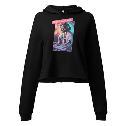 Hop Hop Hop - DVS - Jesus was a DJ - Sweat à Capuche Crop-Top