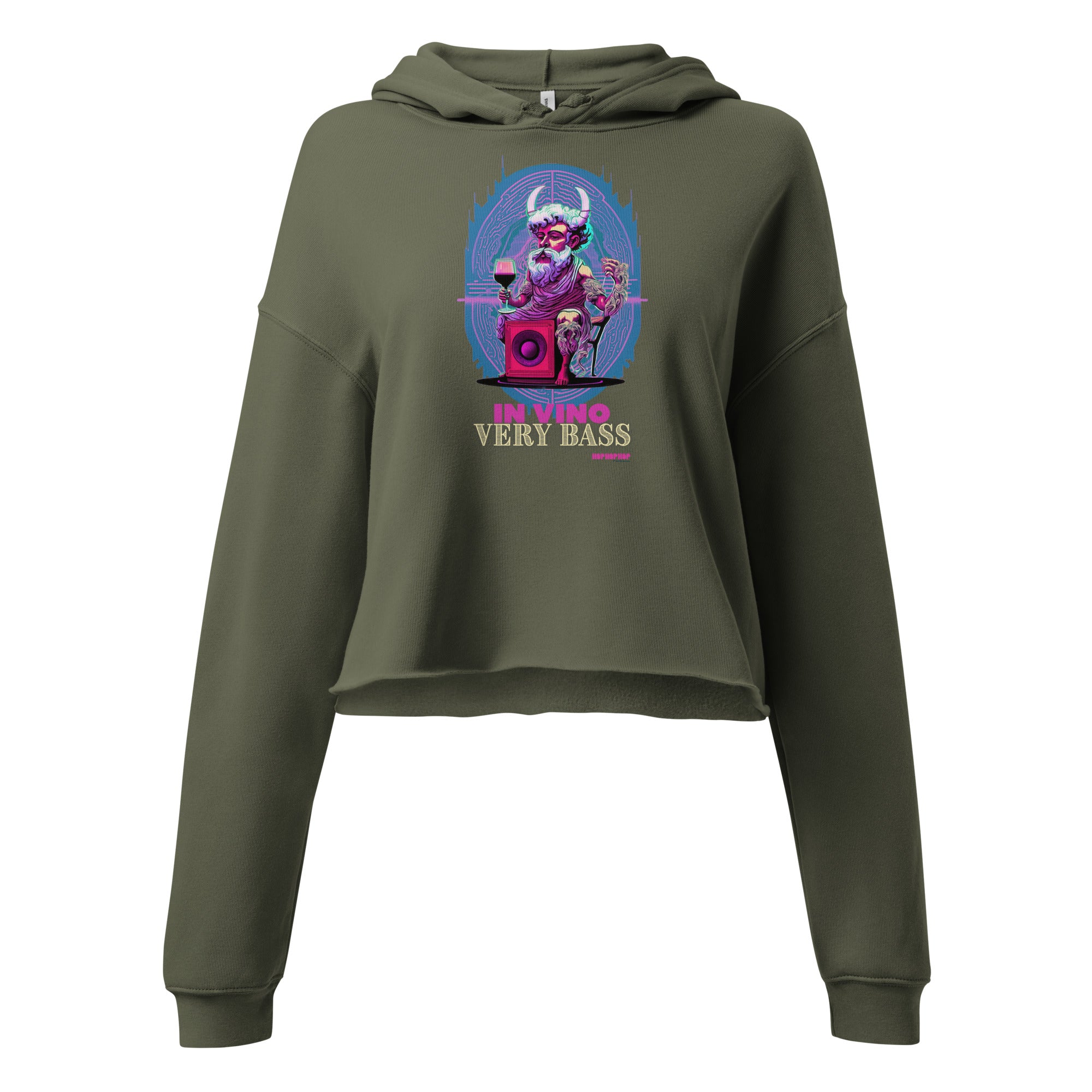 Hop Hop Hop - DVS - In Vino Very Bass - Sweat à Capuche Crop-Top
