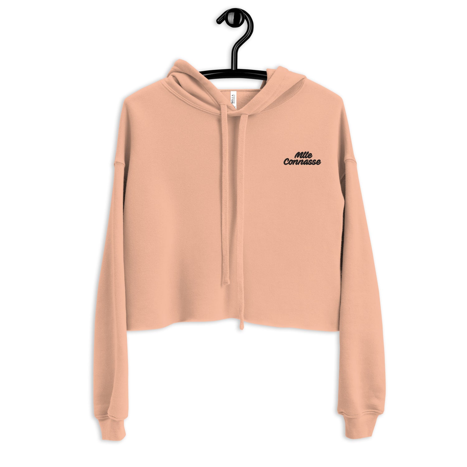 Mlle connasse - Sweat à Capuche Crop-Top