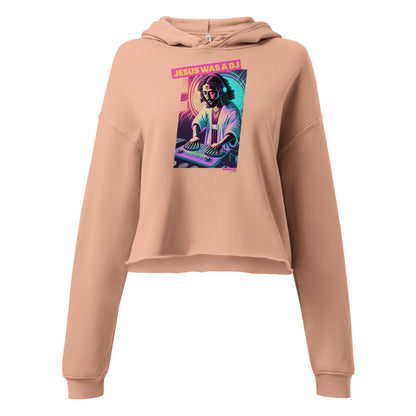 Hop Hop Hop - DVS - Jesus was a DJ - Sweat à Capuche Crop-Top