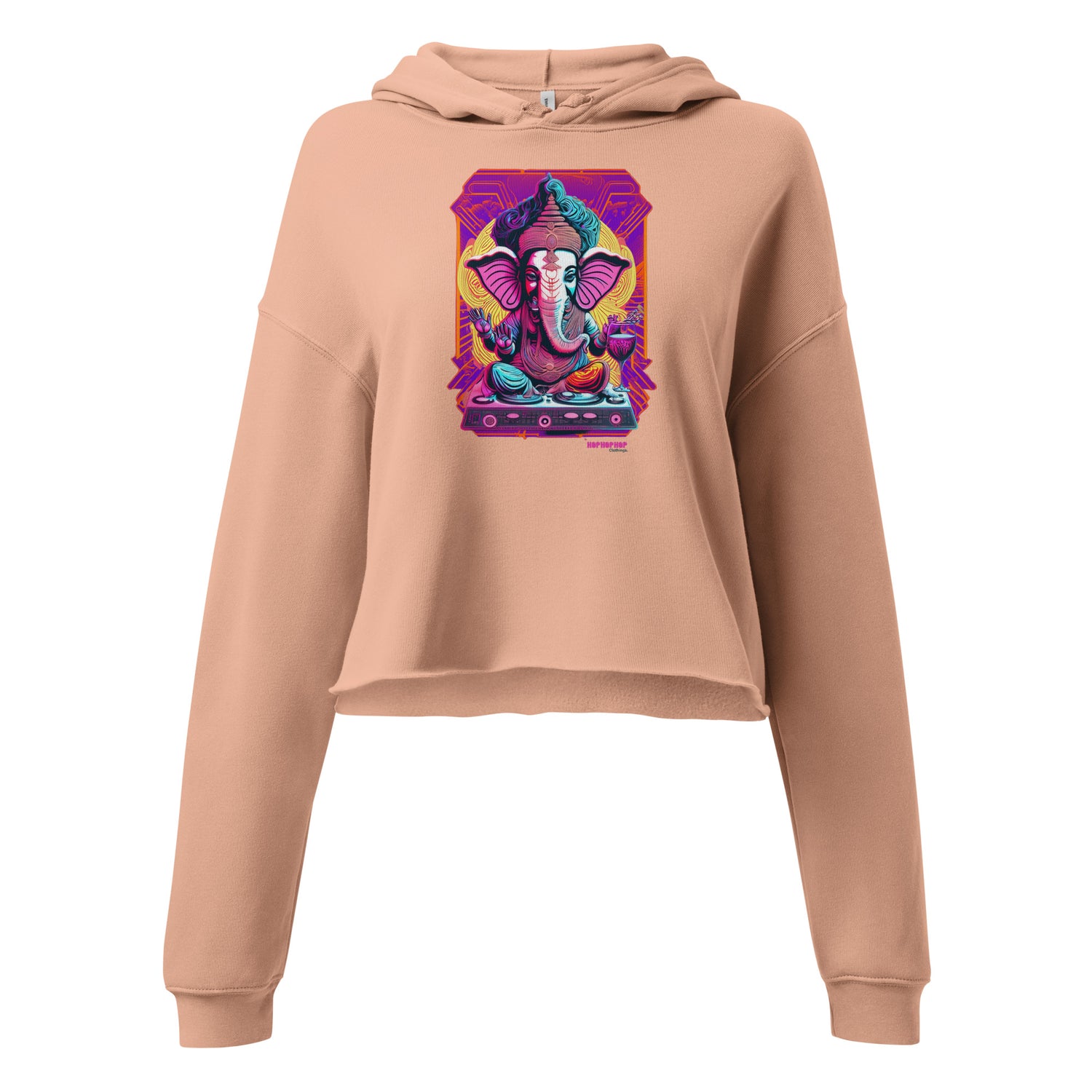 Hop Hop Hop - DVS - Ganesh Goa Vinas - Sweat à Capuche Crop-Top