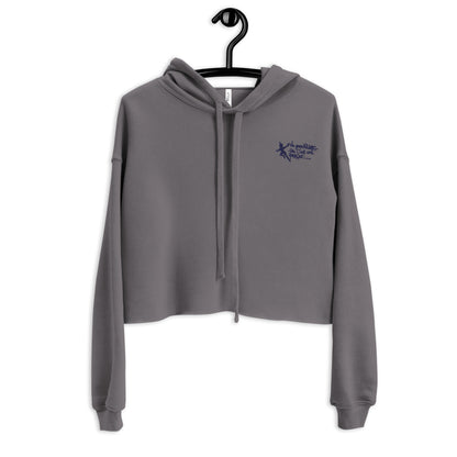 Ne grandissez pas - Sweat à Capuche Crop-Top