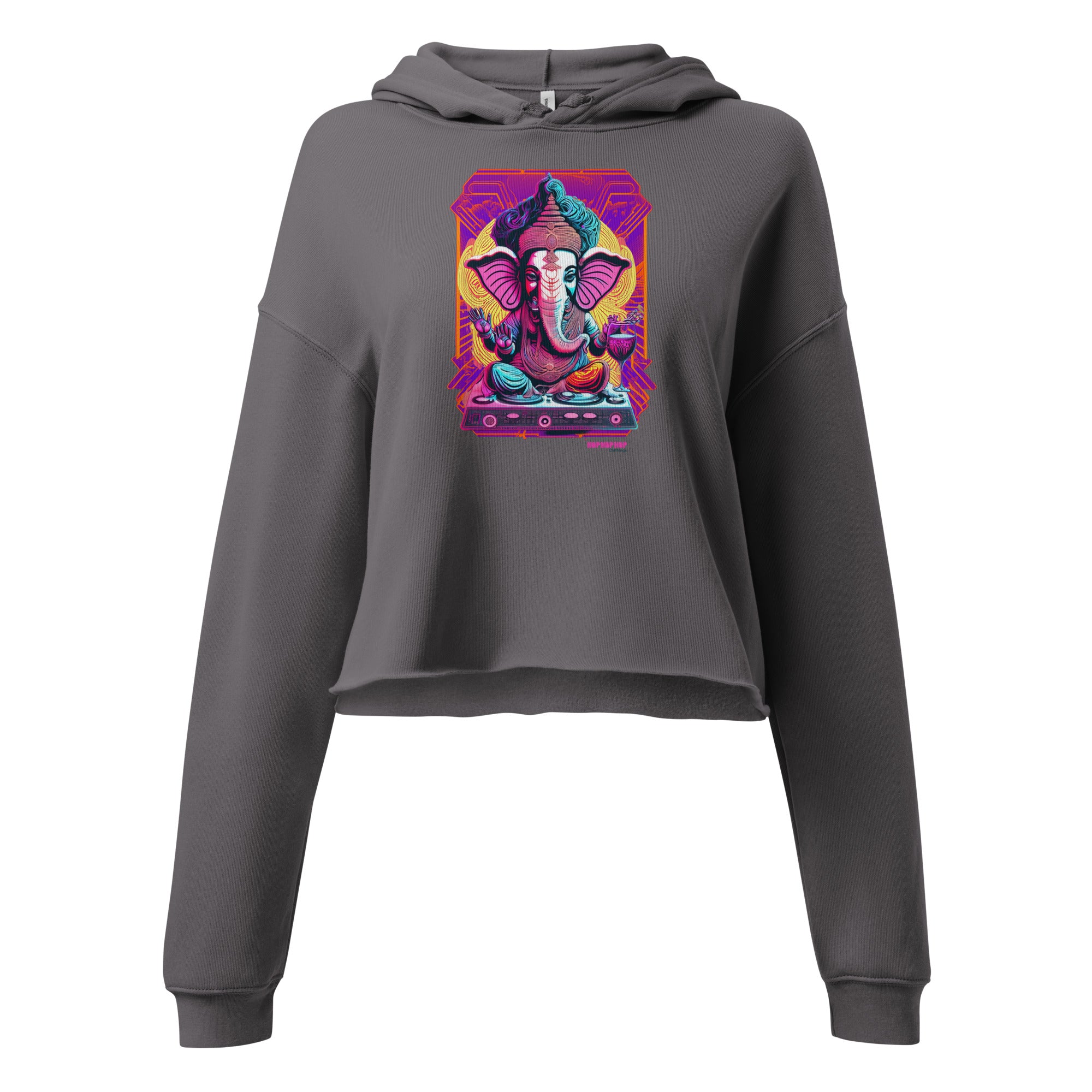 Hop Hop Hop - DVS - Ganesh Goa Vinas - Sweat à Capuche Crop-Top