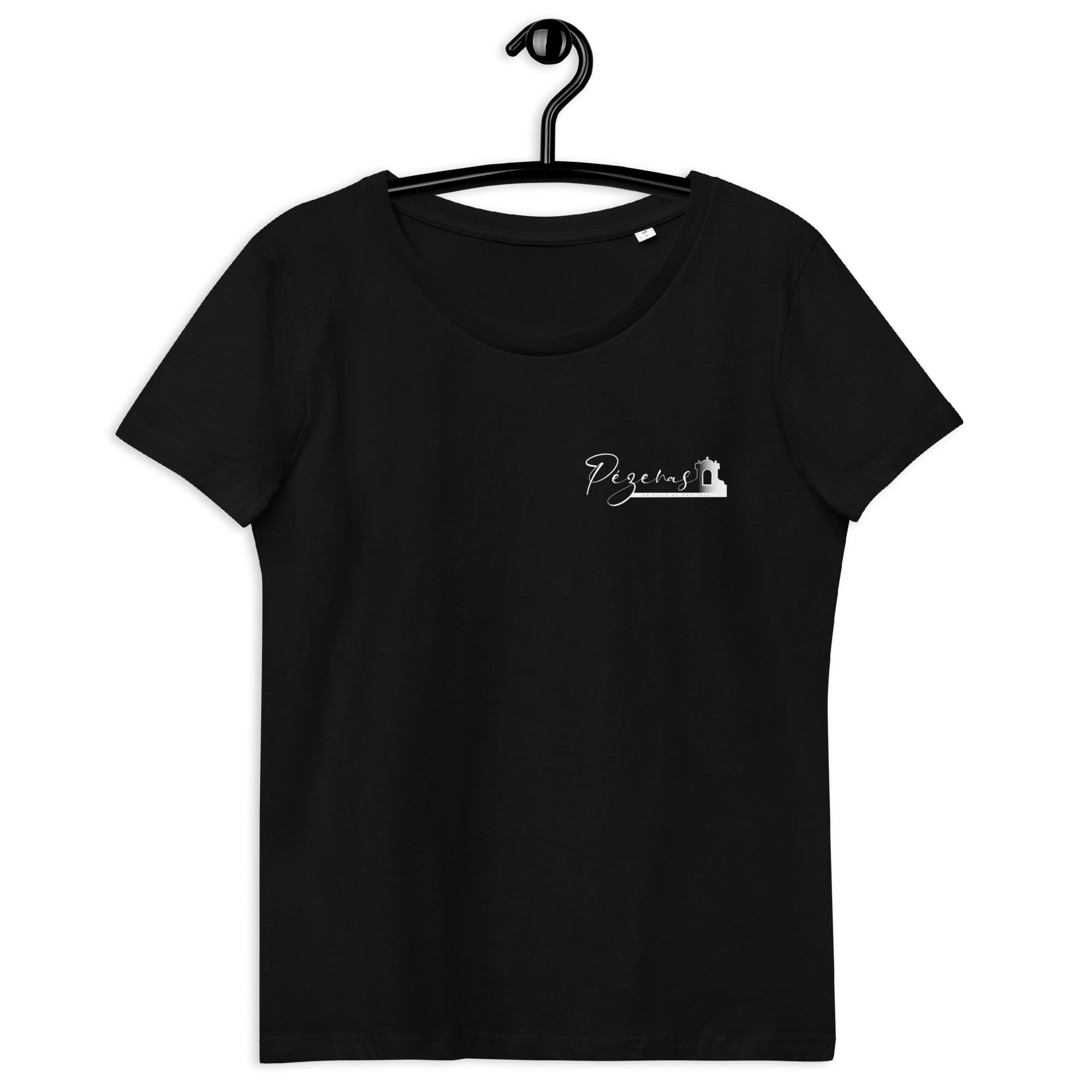 Mairie de Pézenas - T-shirt moulant écologique femme - 1 impression