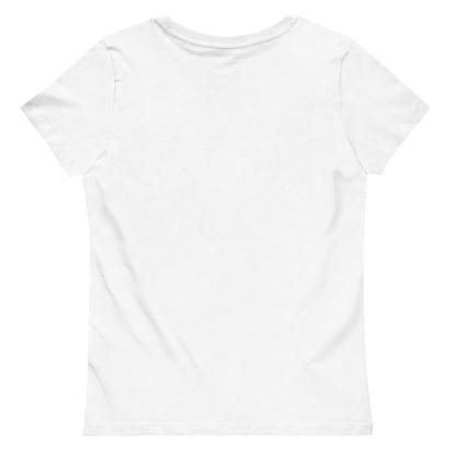 Jamais sans mon Rouge Cerise - T-shirt moulant écologique femme