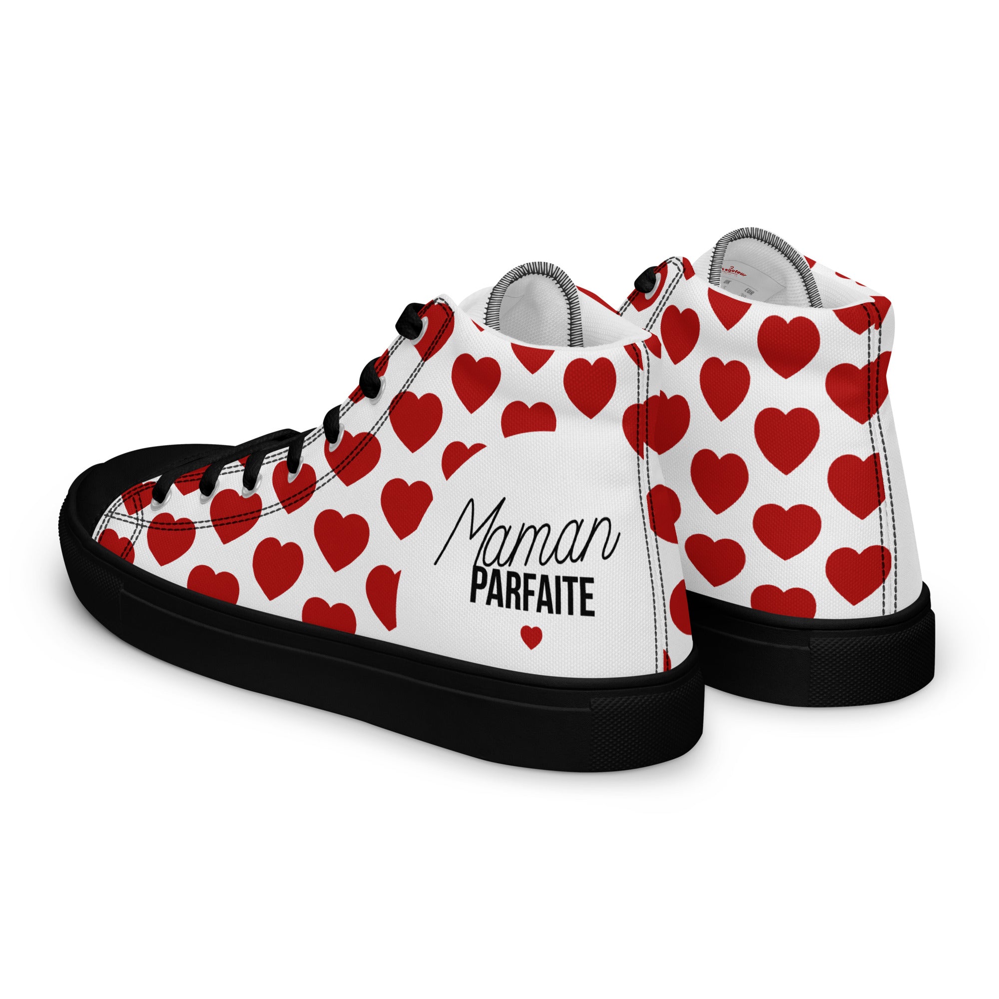 Maman Parfaite - Baskets hautes en toile femme