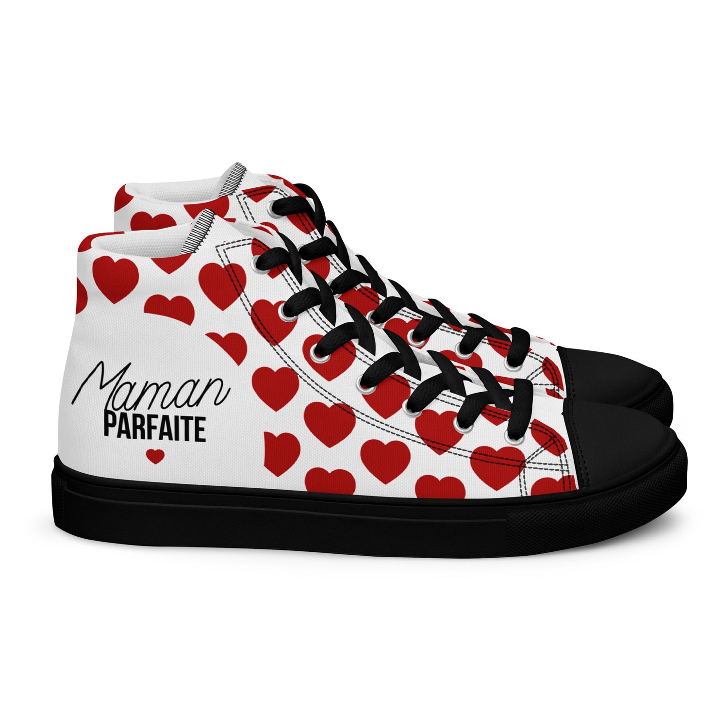 Maman Parfaite - Baskets hautes en toile femme