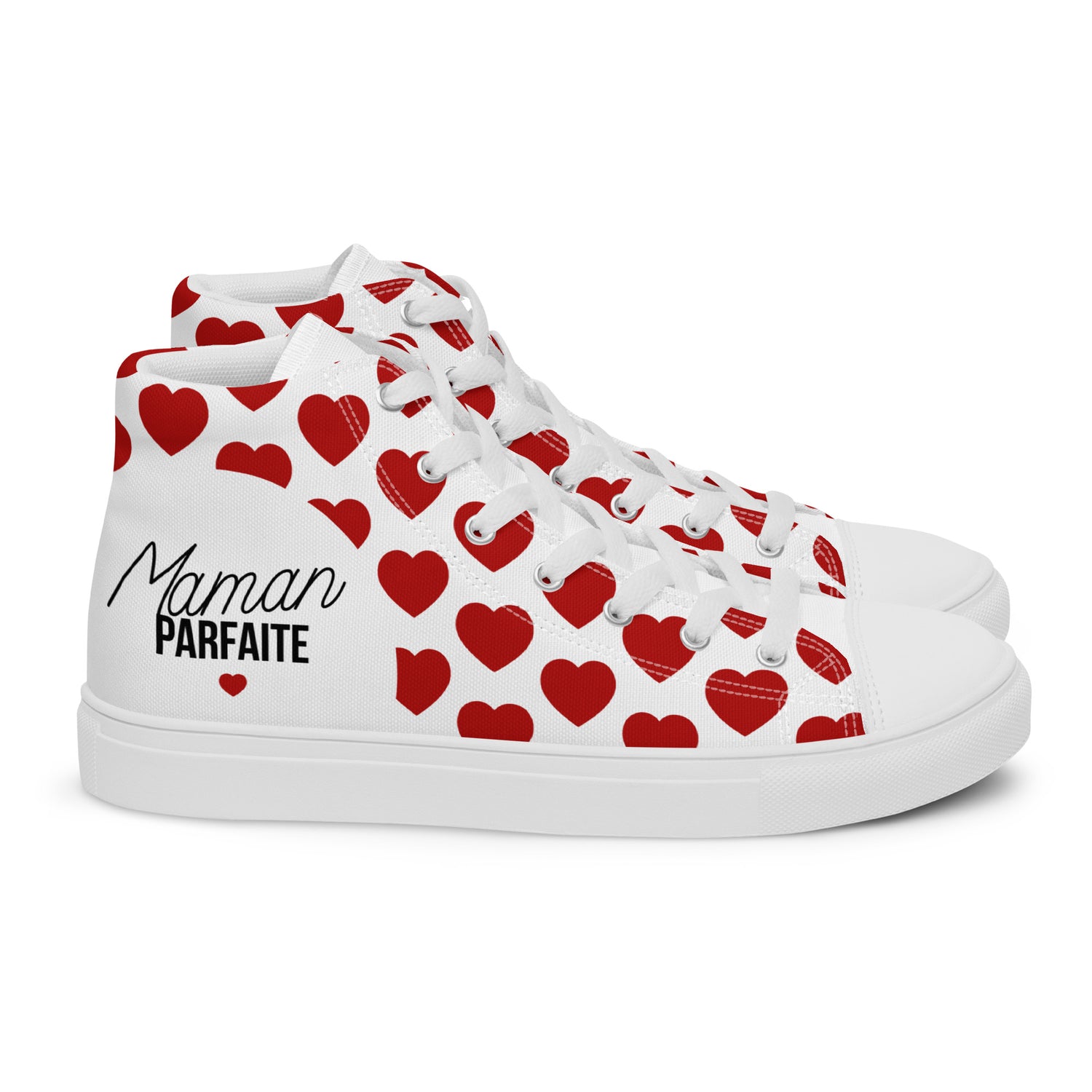 Maman Parfaite - Baskets hautes en toile femme