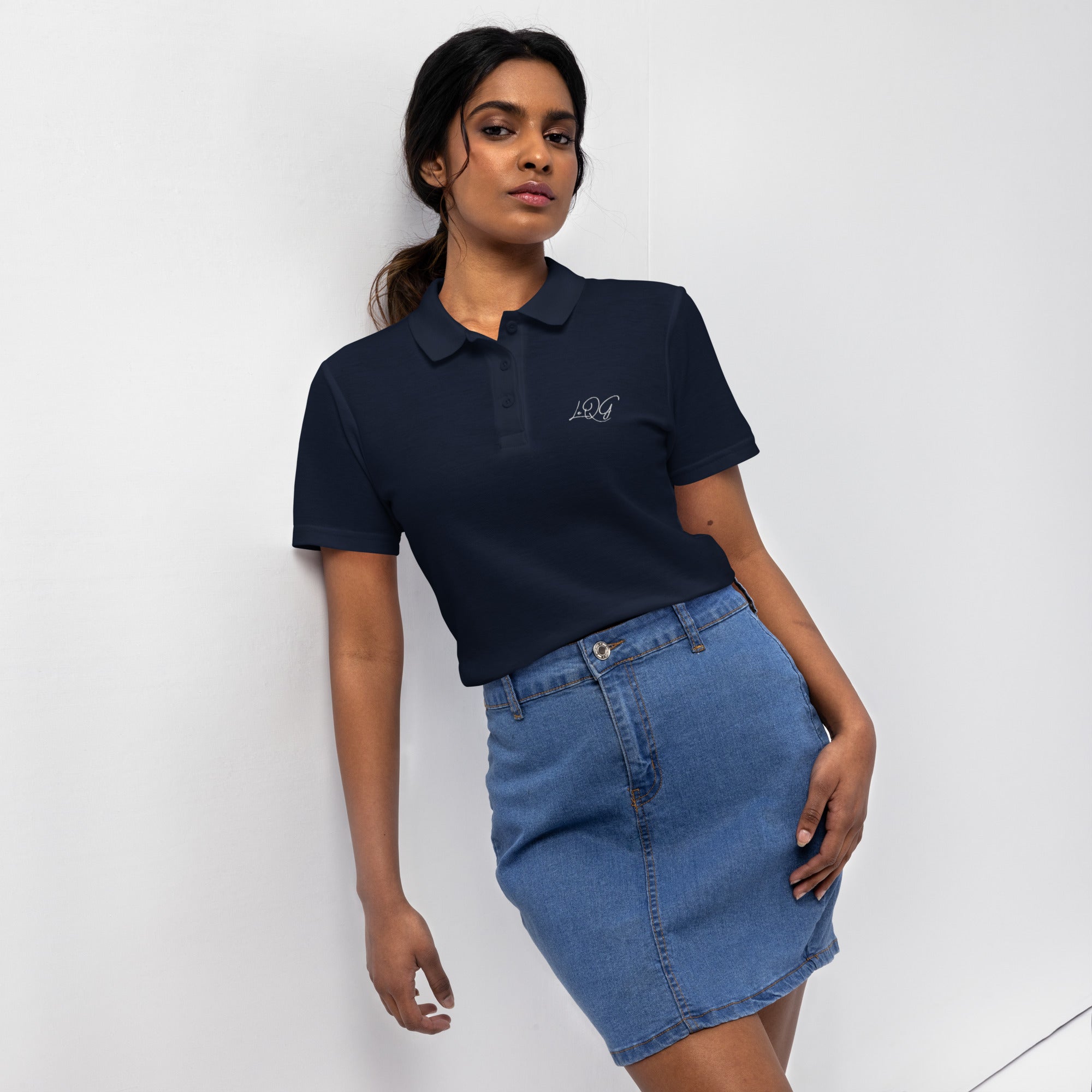 Le QG - Polo piqué femme