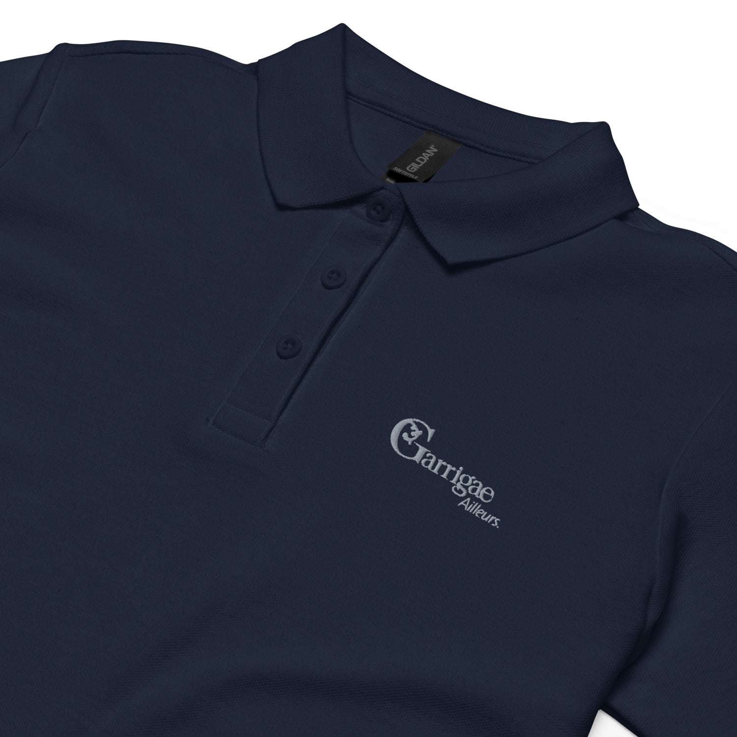 La Distillerie - Garrigae - Polo piqué femme - Brodé