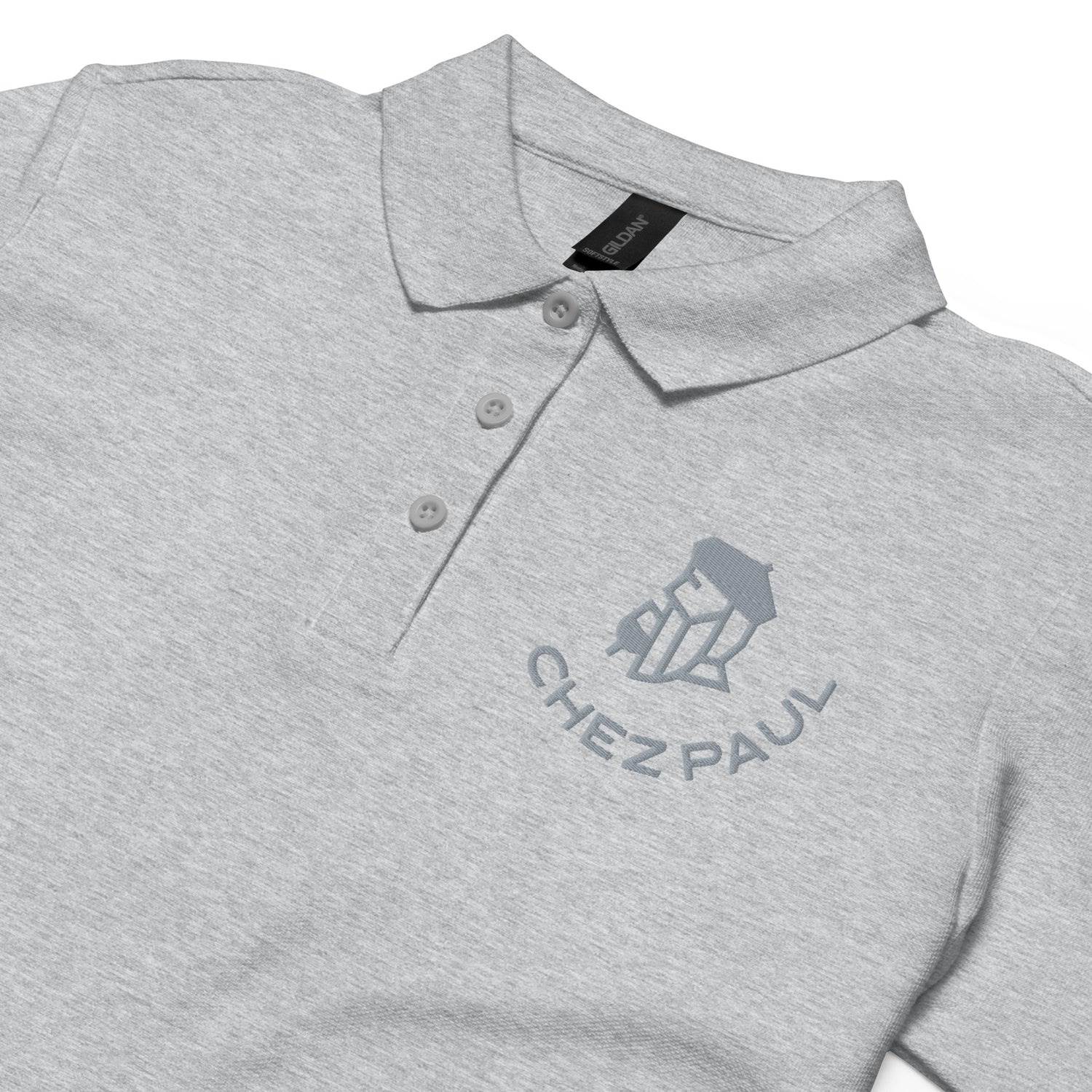 Chez Paul - Polo piqué femme - Brodé