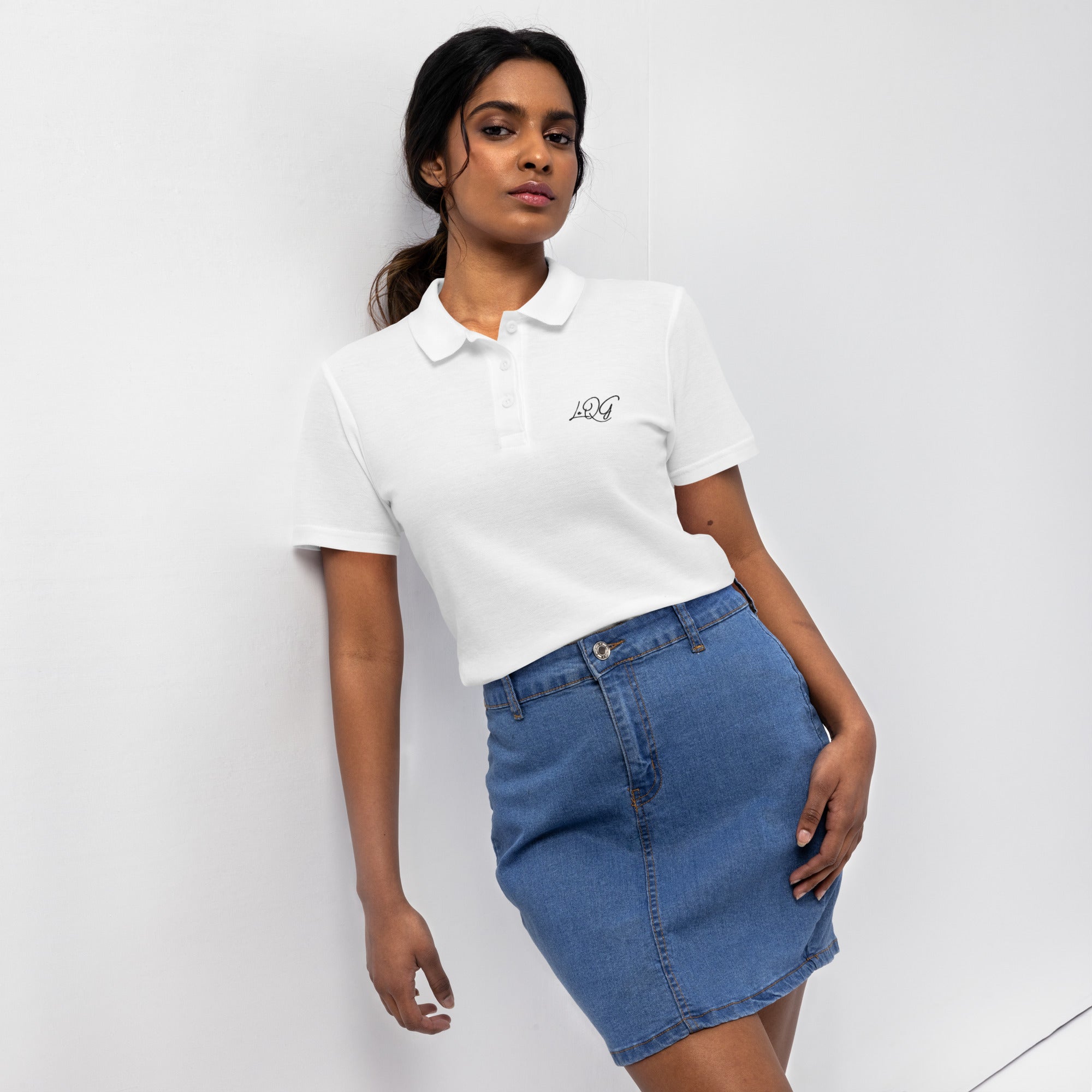 Le QG - Polo piqué femme