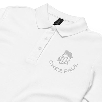 Chez Paul - Polo piqué femme - Brodé